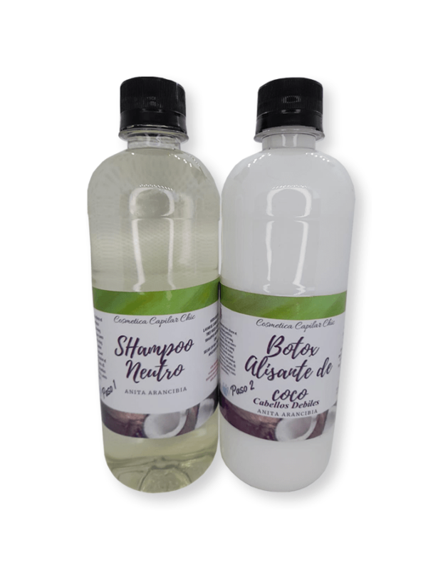Botox Coco BOTOX ALISANTE ACEITES DE COCO 500ML (tratamiento capilar) – Vamajo